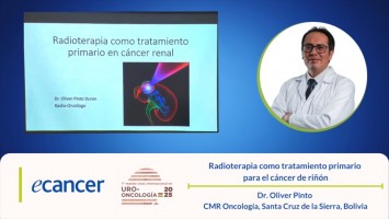 Radioterapia como tratamiento primario  para el cáncer de riñón ( Dr. Oliver Pinto - CMR Oncología, Santa Cruz de la Sierra, Bolivia )