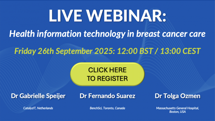 Health information technology in breast cancer care - free webinar