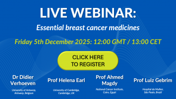 Free webinar: Essential breast cancer medicines (  )