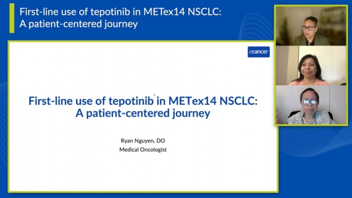 First-line use of tepotinib in METex14 NSCLC: A patient-centered journey