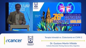 Terapia trimodal vs. Cistectomía en CVMI 2 ( Dr. Gustavo Martín Villoldo - Instituto Alexander Fleming – Ciudad Autónoma de Buenos Aires – Argentina )