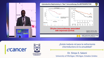 ¿Existe todavía rol para la nefrectomía citorreductora en la actualidad? ( Dr. Simpa S. Salami - University of Michigan, Michigan, Estados Unidos )