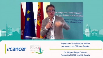 Impacto en la calidad de vida en pacientes con CMm en España ( Dr. Miguel Ángel Casado -  Fundación PORIB, Madrid, España )