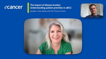 The impact of disease burden: Understanding patient priorities in aRCC ( Prof Thomas Powles and Dena Battle )