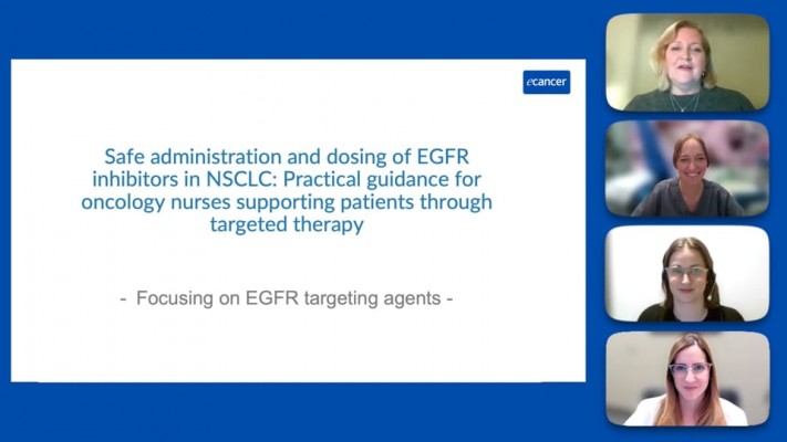 1: Safe administration and dosing of EGFR inhibitors in NSCLC - Practical guidance for oncology nurses